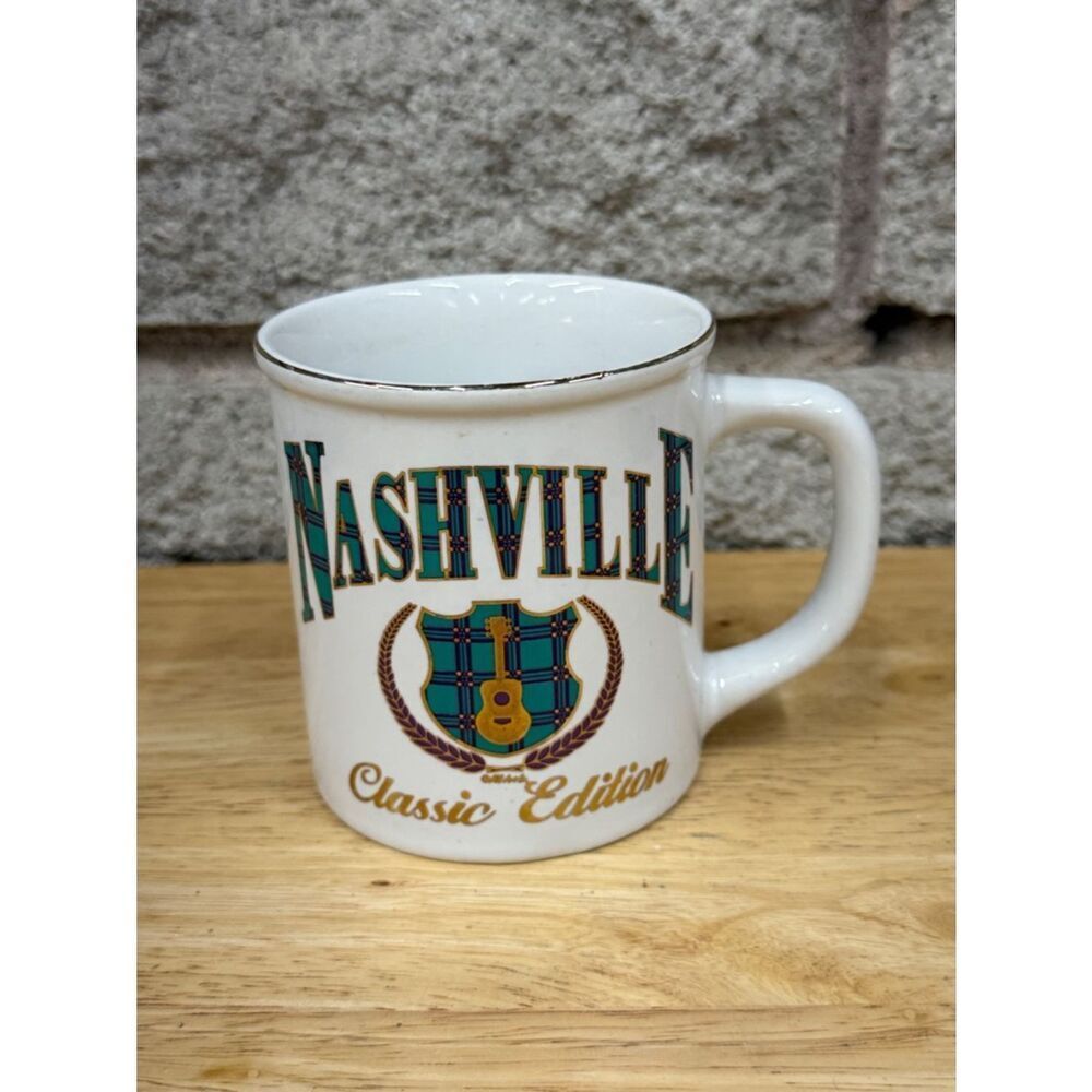 Nashville Classic Edition White Ceramic Mug